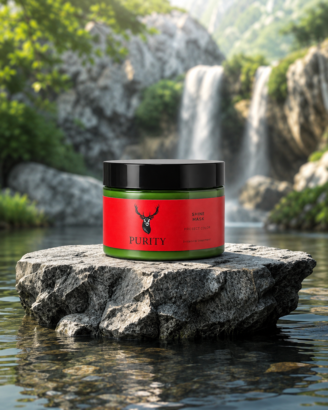 Shine Mask – Illuminating Mask with UV Protection and Precious Oils