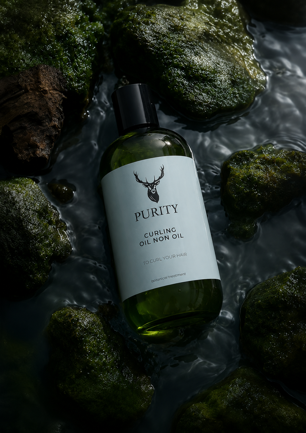Curling Oil Non Oil – Defining Anti-Frizz Fluid for Curly Hair