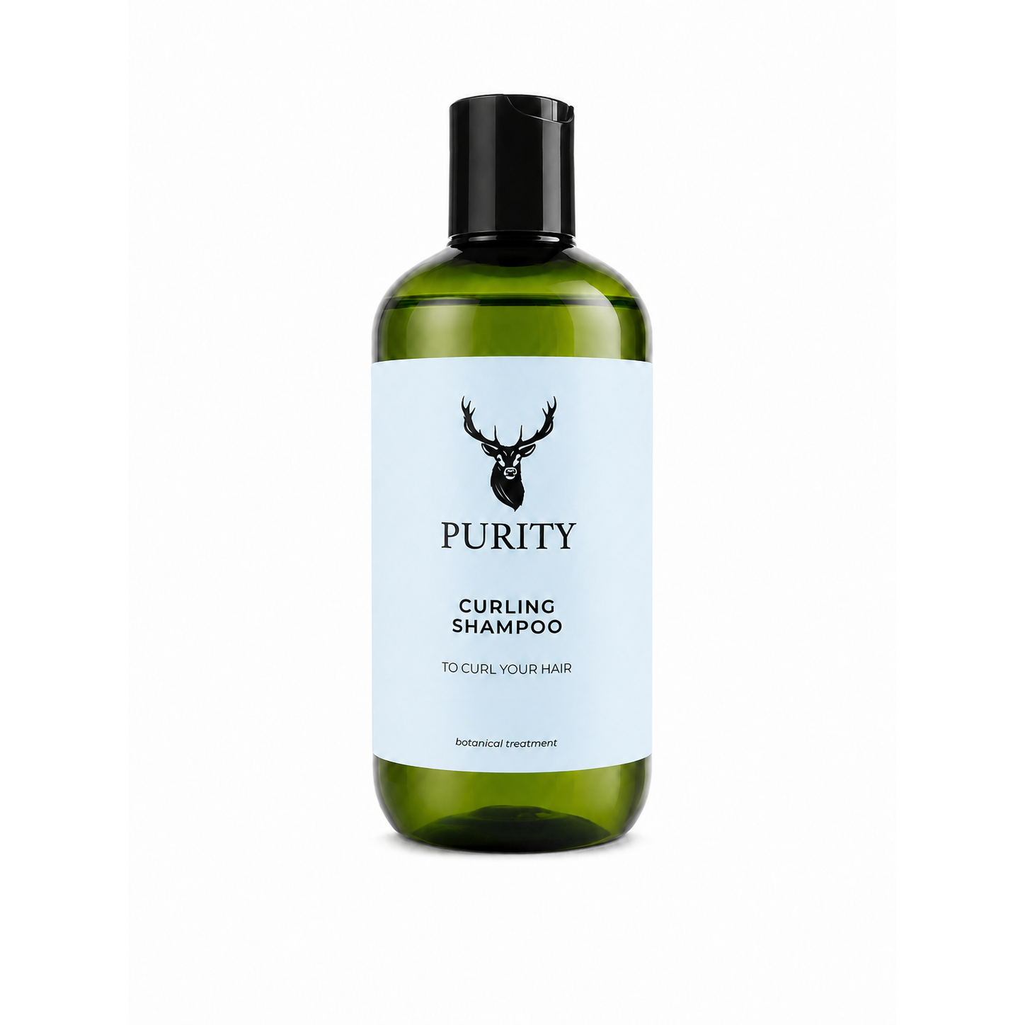 Curling Shampoo – Gentle for Curly Hair with Organic Blueberry, Apple, and Goji
