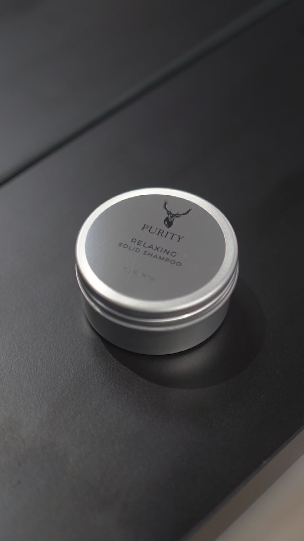 Relaxing Solid Shampoo – Eco-sustainable Solid Shampoo with Lavender and Aloe